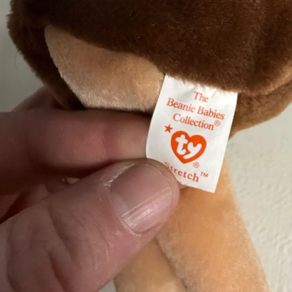 RARE ty beanie baby Stretch The Ostrich 1997 with tag